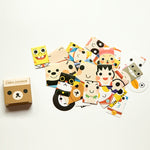 Load image into Gallery viewer, 40 PCS/box Mini Cartoon Paper Sticker Decoration Decal DIY Album Scrapbooking Seal Sticker Kawaii Stationery Gift Material Escol
