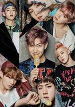 Load image into Gallery viewer, kpop band boy new 5D full diamond diamond painting DIY embroidery home decoration rhinestone pictures
