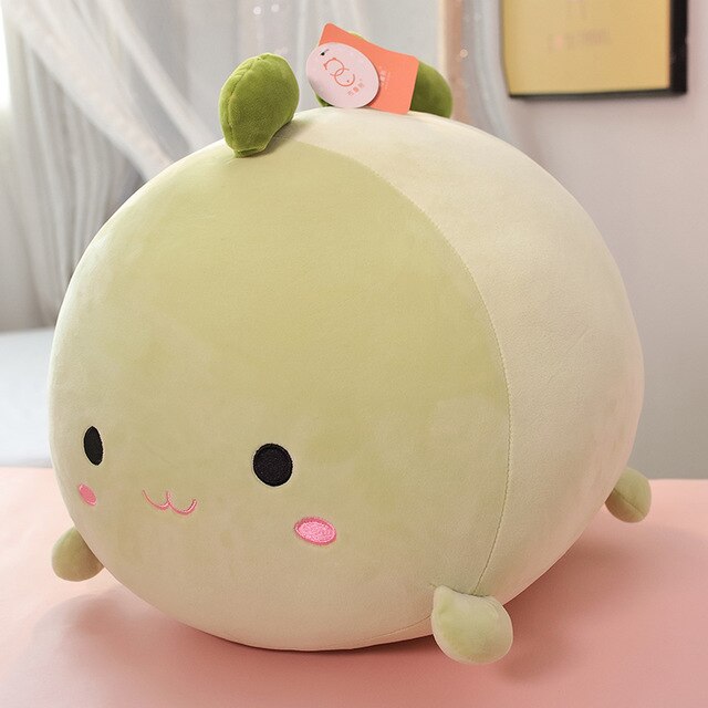 Fat Round Ball pink Pig Plushie Pillow Soft Hug Messgae Pillow for Girl Shiba inu Dog Elephant Cartoon Animals Doll toys for kid