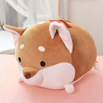 Load image into Gallery viewer, Fat Round Ball pink Pig Plushie Pillow Soft Hug Messgae Pillow for Girl Shiba inu Dog Elephant Cartoon Animals Doll toys for kid
