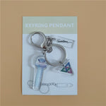 Load image into Gallery viewer, Kpop GOT7 EXO SEVENTEEN NCT IKON BLACKPINK  X1 IZONE SJ OFFICIAL Lightstick Model Pendant Keychain Car Keychain Accessories
