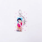 Load image into Gallery viewer, Kpop Stray kids RedVelvet Acrylic PVC Rectangular Keychain Pendant Hanging ring Key chain kpop supplies
