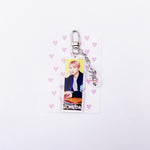 Load image into Gallery viewer, Kpop Stray kids RedVelvet Acrylic PVC Rectangular Keychain Pendant Hanging ring Key chain kpop supplies
