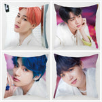 Load image into Gallery viewer, Kpop BANGTAN Cushion Cover GOT7 Pillow CaseGifts JB Jr Bambam Mark Youngjae Cushion Case Got7 Throw Pillows Pillowcase 45*45cm
