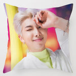 Load image into Gallery viewer, Kpop BANGTAN Cushion Cover GOT7 Pillow CaseGifts JB Jr Bambam Mark Youngjae Cushion Case Got7 Throw Pillows Pillowcase 45*45cm
