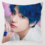 Load image into Gallery viewer, Kpop BANGTAN Cushion Cover GOT7 Pillow CaseGifts JB Jr Bambam Mark Youngjae Cushion Case Got7 Throw Pillows Pillowcase 45*45cm
