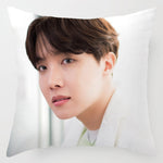 Load image into Gallery viewer, Kpop BANGTAN Cushion Cover GOT7 Pillow CaseGifts JB Jr Bambam Mark Youngjae Cushion Case Got7 Throw Pillows Pillowcase 45*45cm
