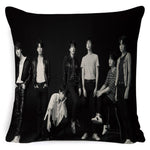 Load image into Gallery viewer, Kpop Cushion Throw Pillow Case Bedding Love Yourself K-pop Home Bangtan Boys BT-21  Square One Side Pillowcase Housse de Doussin
