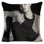 Load image into Gallery viewer, Kpop Cushion Throw Pillow Case Bedding Love Yourself K-pop Home Bangtan Boys BT-21  Square One Side Pillowcase Housse de Doussin
