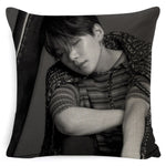 Load image into Gallery viewer, Kpop Cushion Throw Pillow Case Bedding Love Yourself K-pop Home Bangtan Boys BT-21  Square One Side Pillowcase Housse de Doussin
