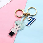 Load image into Gallery viewer, kpop Keyring Bangtan Boys Map Of The Soul 7 Acrylic Key Chain Bag Accessories JUNG KOOK JIMIN JIN SUGA J-HOPE wj341

