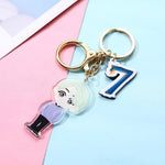 Load image into Gallery viewer, kpop Keyring Bangtan Boys Map Of The Soul 7 Acrylic Key Chain Bag Accessories JUNG KOOK JIMIN JIN SUGA J-HOPE wj341
