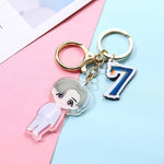 Load image into Gallery viewer, kpop Keyring Bangtan Boys Map Of The Soul 7 Acrylic Key Chain Bag Accessories JUNG KOOK JIMIN JIN SUGA J-HOPE wj341
