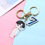 Load image into Gallery viewer, kpop Keyring Bangtan Boys Map Of The Soul 7 Acrylic Key Chain Bag Accessories JUNG KOOK JIMIN JIN SUGA J-HOPE wj341
