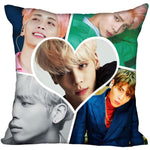 Load image into Gallery viewer, Nice SHINee Jonghyun Kpop Pillow Case For Home Decorative Pillows Cover Invisible Zippered Throw PillowCases 40X40,45X45cm
