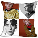 Load image into Gallery viewer, Nice SHINee Jonghyun Kpop Pillow Case For Home Decorative Pillows Cover Invisible Zippered Throw PillowCases 40X40,45X45cm
