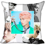 Load image into Gallery viewer, Nice SHINee Jonghyun Kpop Pillow Case For Home Decorative Pillows Cover Invisible Zippered Throw PillowCases 40X40,45X45cm
