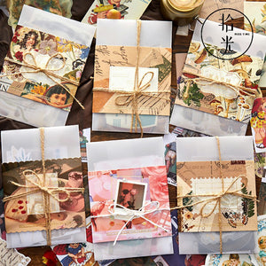 20set/lot Kawaii Stationery Stickers poetry Retro art DIY Craft Scrapbooking Album Junk Journal Happy Planner Diary Stickers