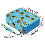 Load image into Gallery viewer, 72 Holes Pencil Case School Cute Big Pencilcase for Girl Boy Cartridge Pen Box Large Pencase Storage Bag Kawaii Penal Stationery
