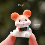 Load image into Gallery viewer, BAIUFOR Miniature Kawaii Cartoon Chef Mouse Resin, Terrarium Figurines Fairy Garden Accessories Home Decoration Modern Toy Gift
