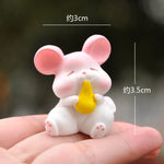 Load image into Gallery viewer, BAIUFOR Miniature Kawaii Cartoon Chef Mouse Resin, Terrarium Figurines Fairy Garden Accessories Home Decoration Modern Toy Gift
