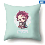 Load image into Gallery viewer, Anime Demon Slayer Kimetsu No Yaiba Kamado Cute Cosplay Pillow Case For Home Decorative Pillows Cover Throw PillowCases 45X45cm
