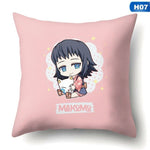 Load image into Gallery viewer, Anime Demon Slayer Kimetsu No Yaiba Kamado Cute Cosplay Pillow Case For Home Decorative Pillows Cover Throw PillowCases 45X45cm
