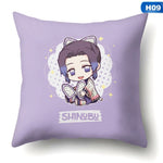 Load image into Gallery viewer, Anime Demon Slayer Kimetsu No Yaiba Kamado Cute Cosplay Pillow Case For Home Decorative Pillows Cover Throw PillowCases 45X45cm
