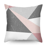 Load image into Gallery viewer, Lash Pillowcase Rose Gold Square Cushion Cover Geometric Dreamlike Polyester Throw Pillow Cover Home Decor 45x45cm
