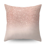 Load image into Gallery viewer, Lash Pillowcase Rose Gold Square Cushion Cover Geometric Dreamlike Polyester Throw Pillow Cover Home Decor 45x45cm
