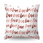 Load image into Gallery viewer, Lash Pillowcase Rose Gold Square Cushion Cover Geometric Dreamlike Polyester Throw Pillow Cover Home Decor 45x45cm
