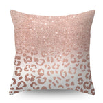 Load image into Gallery viewer, Lash Pillowcase Rose Gold Square Cushion Cover Geometric Dreamlike Polyester Throw Pillow Cover Home Decor 45x45cm
