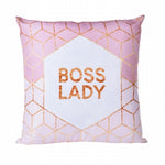 Load image into Gallery viewer, Lash Pillowcase Rose Gold Square Cushion Cover Geometric Dreamlike Polyester Throw Pillow Cover Home Decor 45x45cm
