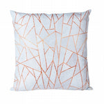 Load image into Gallery viewer, Lash Pillowcase Rose Gold Square Cushion Cover Geometric Dreamlike Polyester Throw Pillow Cover Home Decor 45x45cm
