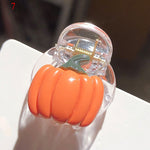 Load image into Gallery viewer, 1Pcs Cute Vegetables Fruits Hair Claw Mini Barrettes Transparent Hair Clips For Children Cute Kids Kawaii Hairpins Kids Gifts
