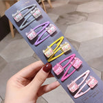 Load image into Gallery viewer, Kawaii Princess Fruit Petals Floral star Hairpins Kids Hair Clips Set Barrettes Accessories For Women Girls Hairgrip Headdress
