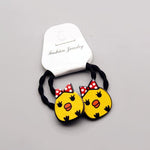 Load image into Gallery viewer, 1set Kawaii Cartoon Princess Women Girls Kids Elastic Hair Rubber Bands Accessories Tie Hair Rope Headdress Gift Scrunchies
