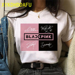 Load image into Gallery viewer, Blackpink Fashion T Shirt Women Hip Hop Casual Summer Top Tee K-pop Streetwear Tshirt Harajuku New Korean Style T-shirt Female
