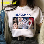 Load image into Gallery viewer, Blackpink Fashion T Shirt Women Hip Hop Casual Summer Top Tee K-pop Streetwear Tshirt Harajuku New Korean Style T-shirt Female
