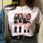 Load image into Gallery viewer, Blackpink Fashion T Shirt Women Hip Hop Casual Summer Top Tee K-pop Streetwear Tshirt Harajuku New Korean Style T-shirt Female
