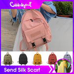 Load image into Gallery viewer, New Casual Bags Women Backpack Solid Color Women Shoulder Bag Fashion School Bag For Teenage Girl Children Backpacks Travel Bag
