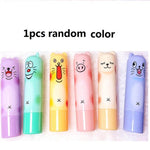 Load image into Gallery viewer, Cute Cartoon Lip Balm Moisturizing Nourishing Natural Plant Lipgloss Healthy Fruit Embellish Lipstick Makeup Tool Lip Care TSLM1
