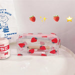 Load image into Gallery viewer, Travel Transparent Cosmetic Bag PVC Women Zipper Cute Makeup Bag Beauty Make Up Storage Organizer Courtesy Bathroom Toiletry Bag
