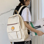 Load image into Gallery viewer, DCIMOR Cartoon circle Waterproof Nylon Women Backpack Female Zipper Schoolbag for teenage girls Lovely Daily leisure Mochilas

