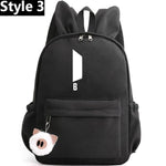 Load image into Gallery viewer, Luminous Backpacks Women/Men&#39;s School Bags Laptop Travel Bags Teenage Notebook Backpack Nylon Mochila Pusheen Bag
