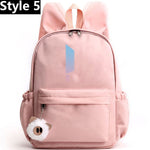 Load image into Gallery viewer, Luminous Backpacks Women/Men&#39;s School Bags Laptop Travel Bags Teenage Notebook Backpack Nylon Mochila Pusheen Bag
