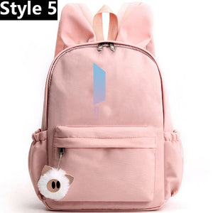 Luminous Backpacks Women/Men's School Bags Laptop Travel Bags Teenage Notebook Backpack Nylon Mochila Pusheen Bag