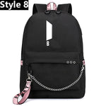 Load image into Gallery viewer, Luminous Backpacks Women/Men&#39;s School Bags Laptop Travel Bags Teenage Notebook Backpack Nylon Mochila Pusheen Bag
