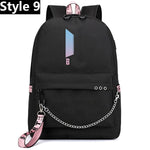 Load image into Gallery viewer, Luminous Backpacks Women/Men&#39;s School Bags Laptop Travel Bags Teenage Notebook Backpack Nylon Mochila Pusheen Bag
