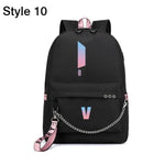 Load image into Gallery viewer, Luminous Backpacks Women/Men&#39;s School Bags Laptop Travel Bags Teenage Notebook Backpack Nylon Mochila Pusheen Bag
